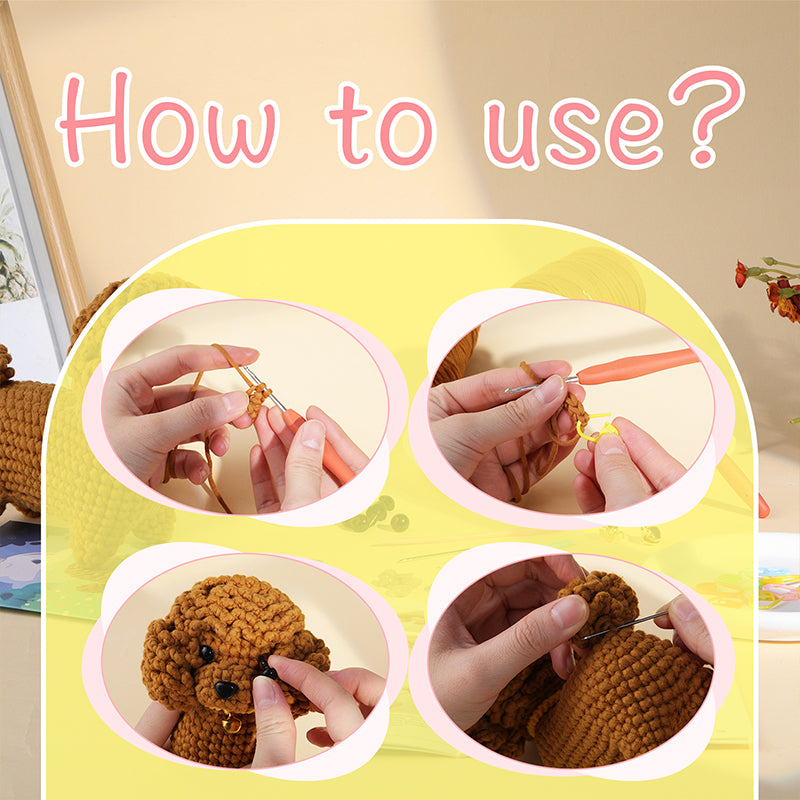 Puppy Dog Crochet Kit