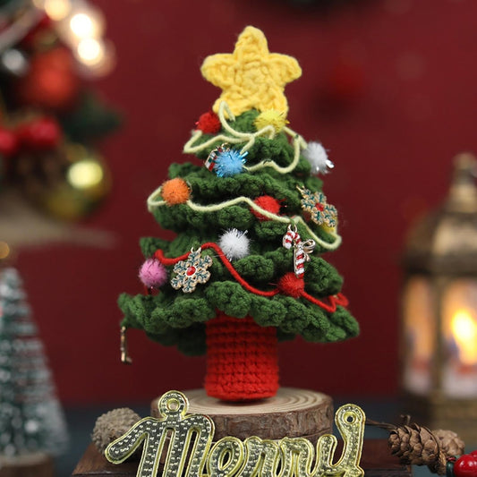 Festive Christmas Tree Crochet Kit
